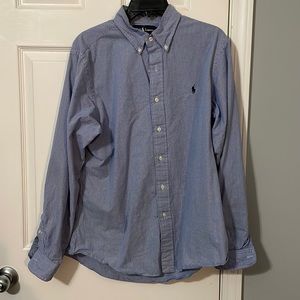 Blue Ralph Lauren Mens Dress Shirt